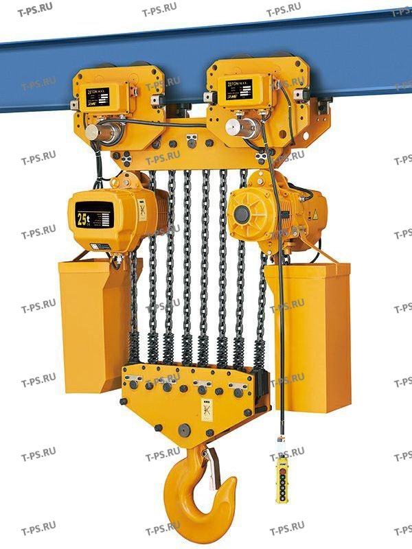 Таль электрическая цепная TOR ТЭЦП (HHBD25-10T) 25,0 т 24 м 380В