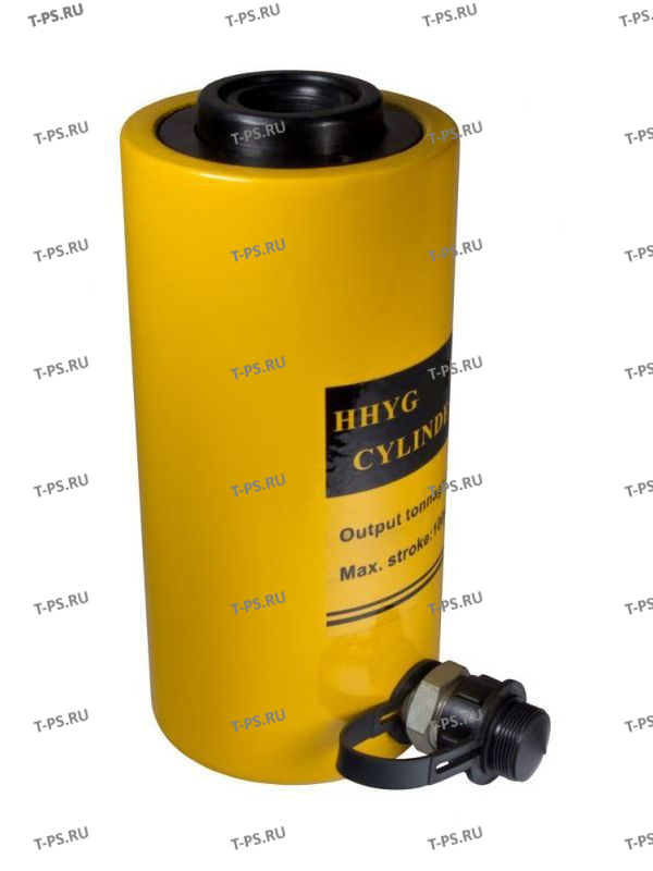 Домкрат гидравлический TOR ДП20П100 (HHYG-20100K) 20 т с полым штоком