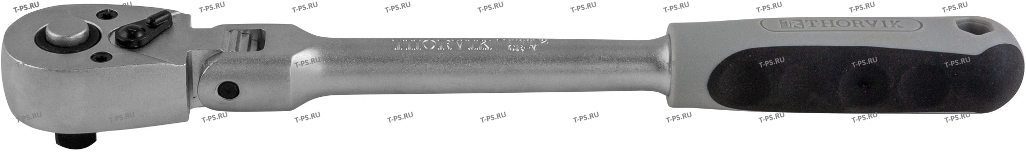 FRH3872 Рукоятка трещоточная с шарниром 38DR, 72 зубцов, 240 мм