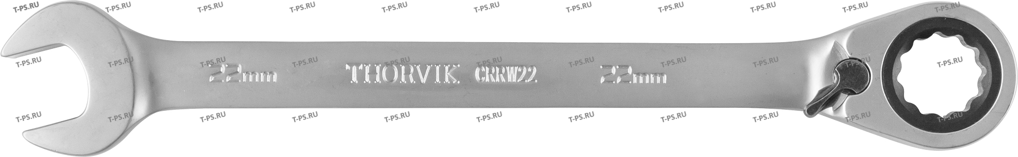 CRRW22 Ключ гаечный комбинированный трещоточный с реверсом, 22 мм