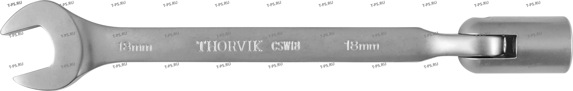 CSW18 Ключ гаечный комбинированный карданный, 18 мм