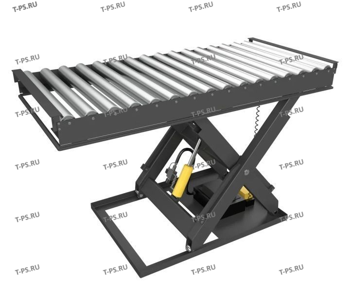 Стол подъемный стационарный 800 кг 420-990 мм TOR SP80RT с рольгангом