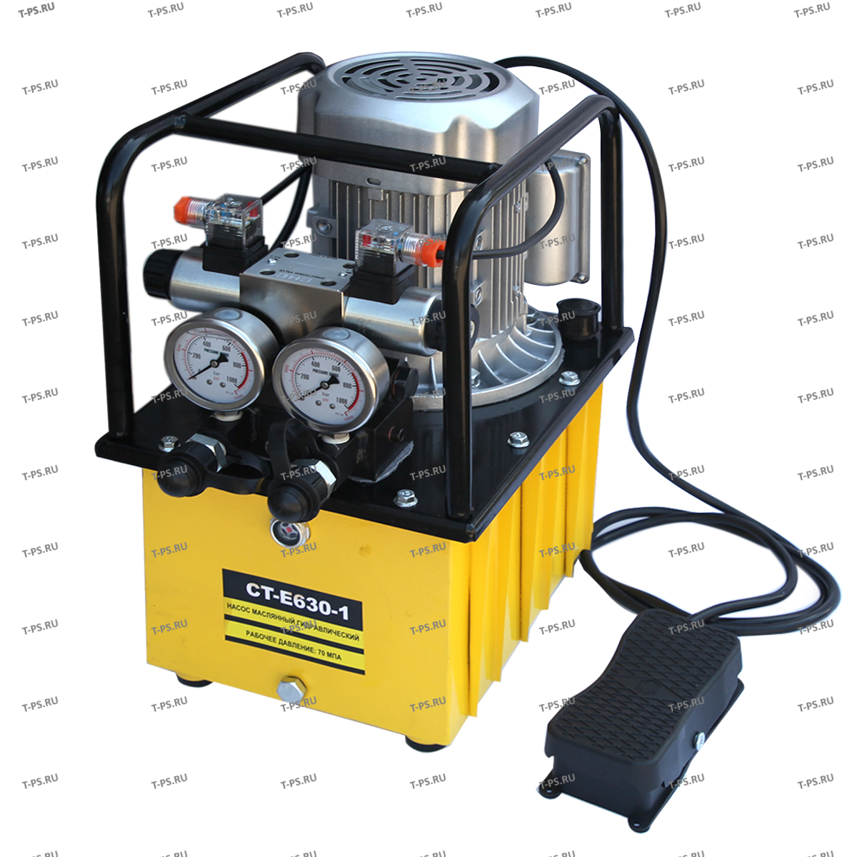 CT-E630-1 Насос маслянный гидравлический, поршневой с электроприводом Car-Tool CT-E630-1