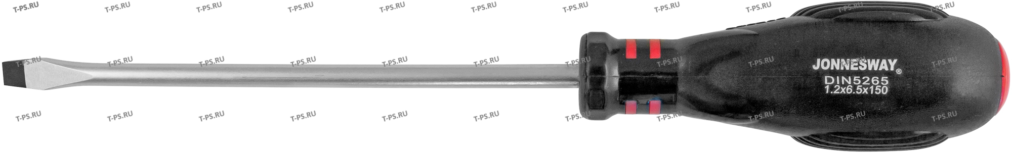 D03S6150 Отвертка стержневая шлицевая HERCULES, SL6.5х150 мм