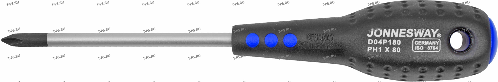 D04P180 Отвертка стержневая крестовая FULL STAR, PH1х80 мм