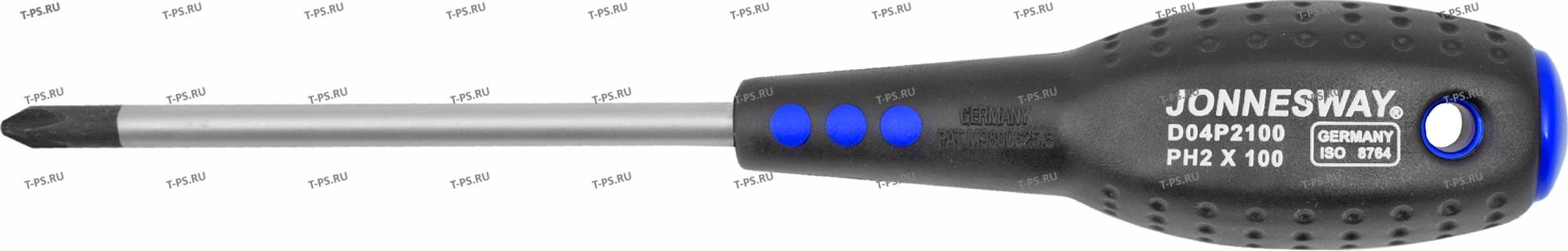 D04P2100 Отвертка стержневая крестовая FULL STAR, PH2х100 мм