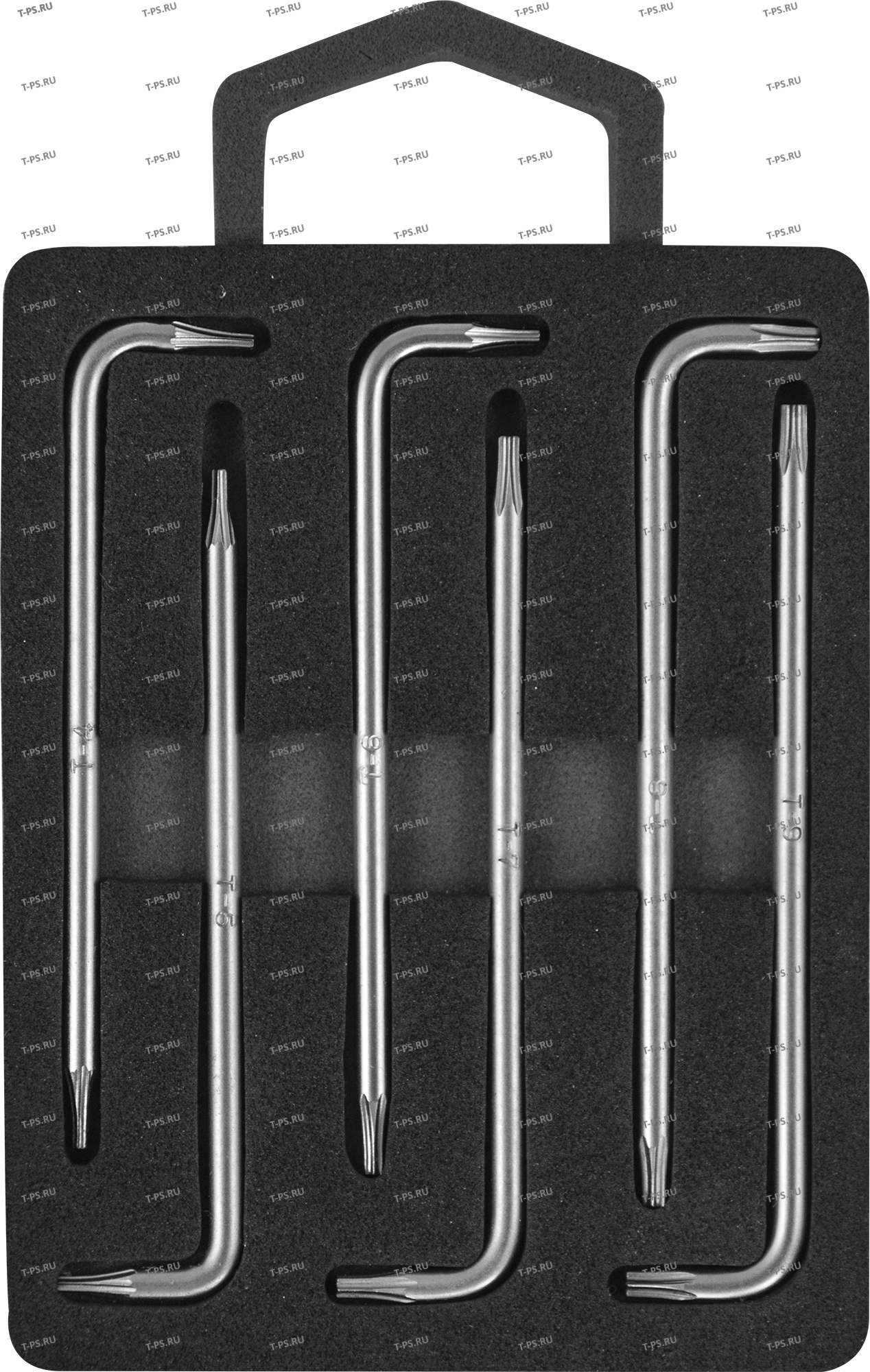 H09MT06S Набор ключей торцевых TORX&reg; с центрированным штифтом Т4-9, 6 предметов