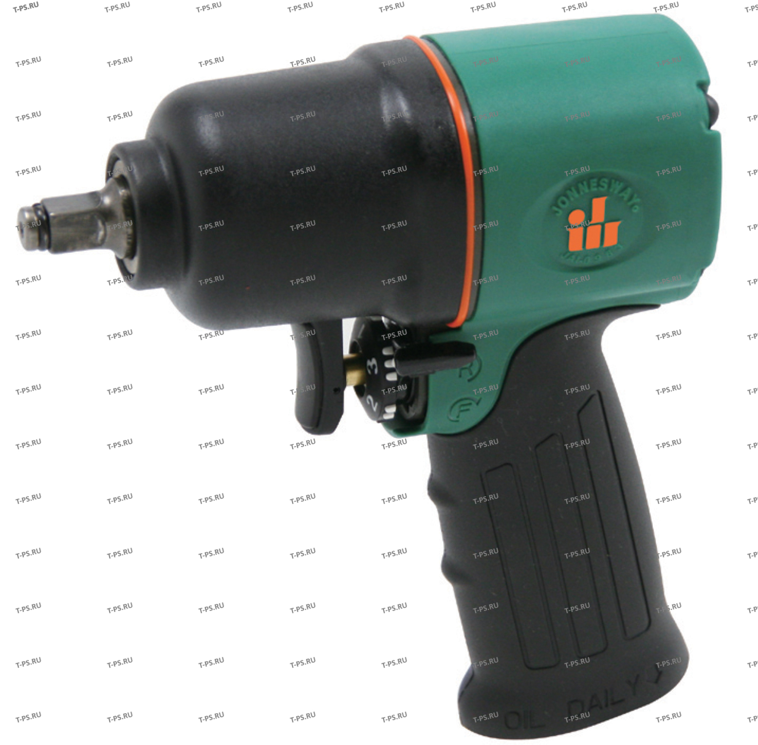 JAI-0963 Гайковерт пневматический ударный композитный 38DR 11500 обмин., 480 Нм