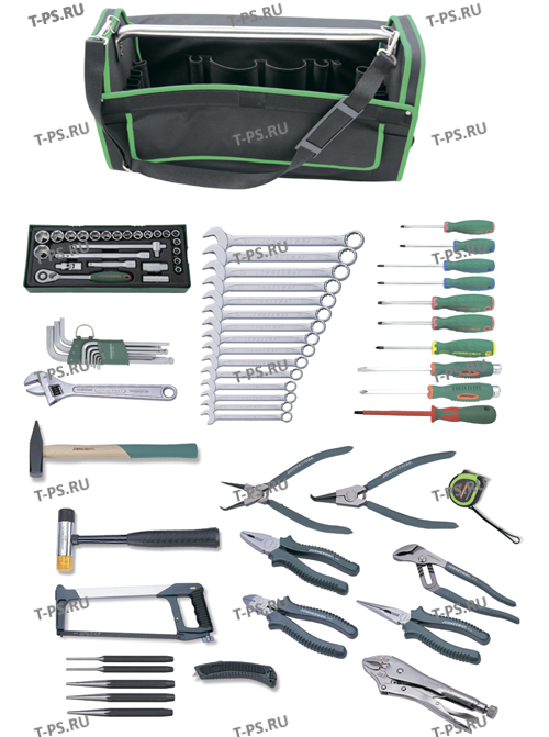 C-HA78S Набор инструмента универсальный в сумке, 78 предметов