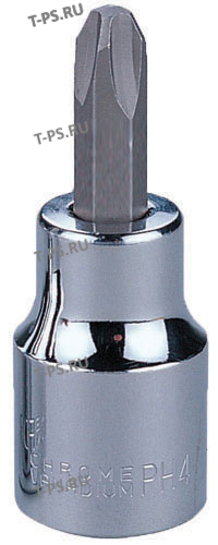 S51H404 Насадка торцевая 12DR с вставкой-битой, РН4, 55 мм
