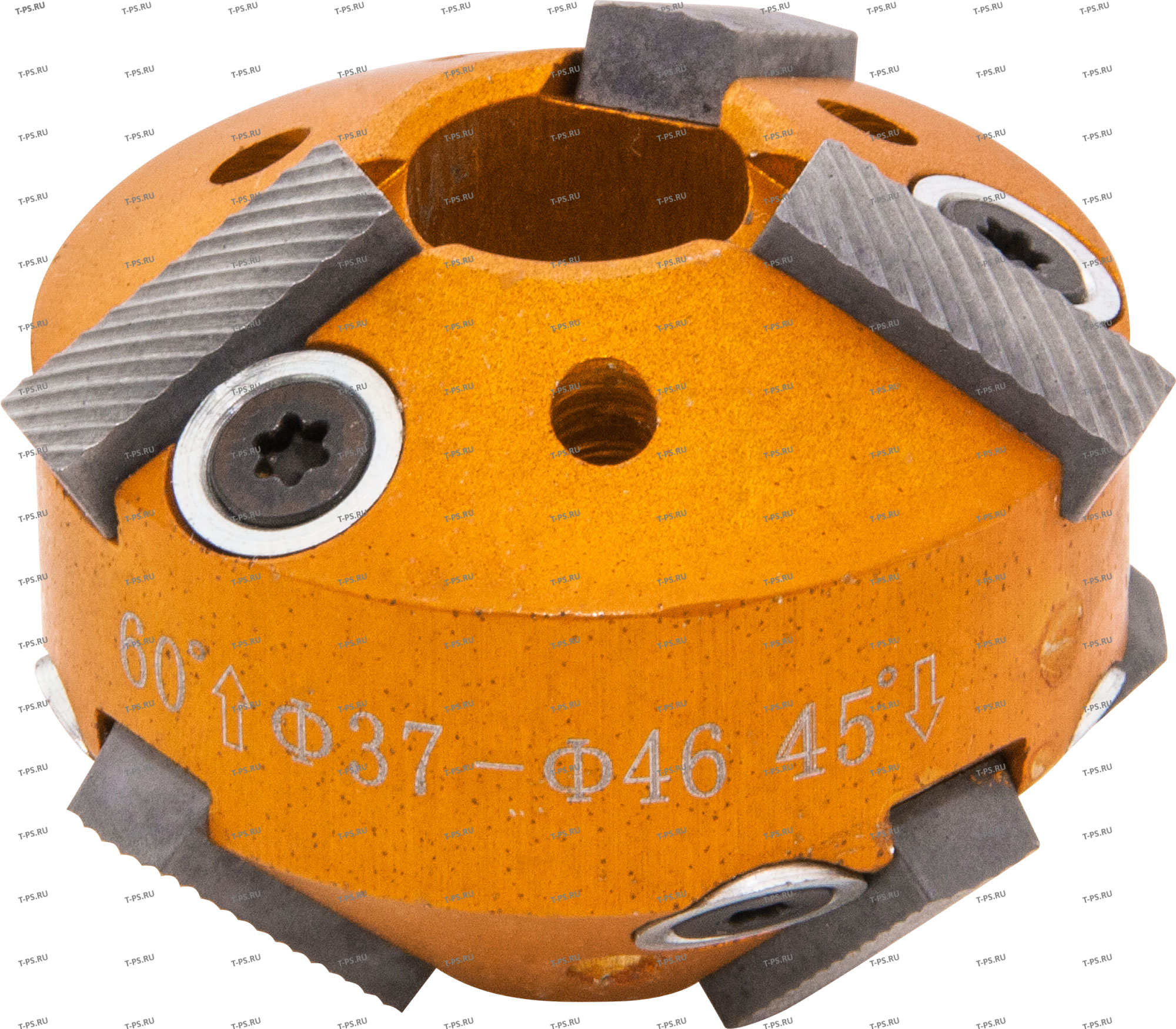 AI020065-3 Режущая головка для восстановления фасок седел клапанов, d37-46, 60&deg; и 45&deg;