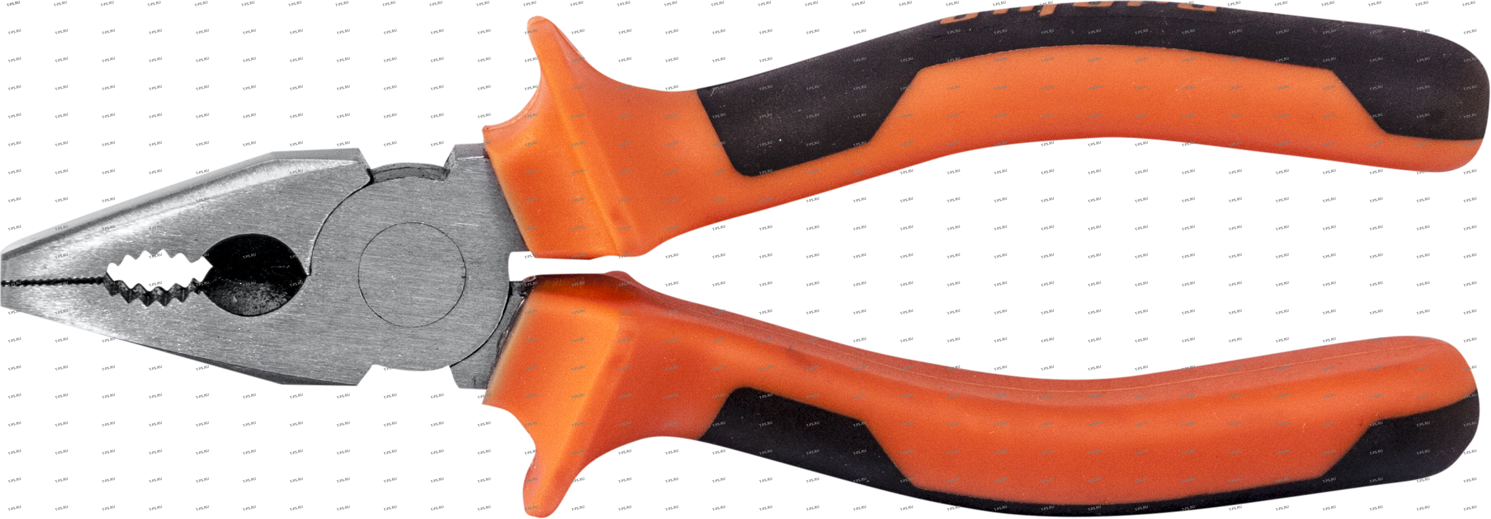 400106 Пассатижи с двухкомпонентными рукоятками, 160 мм