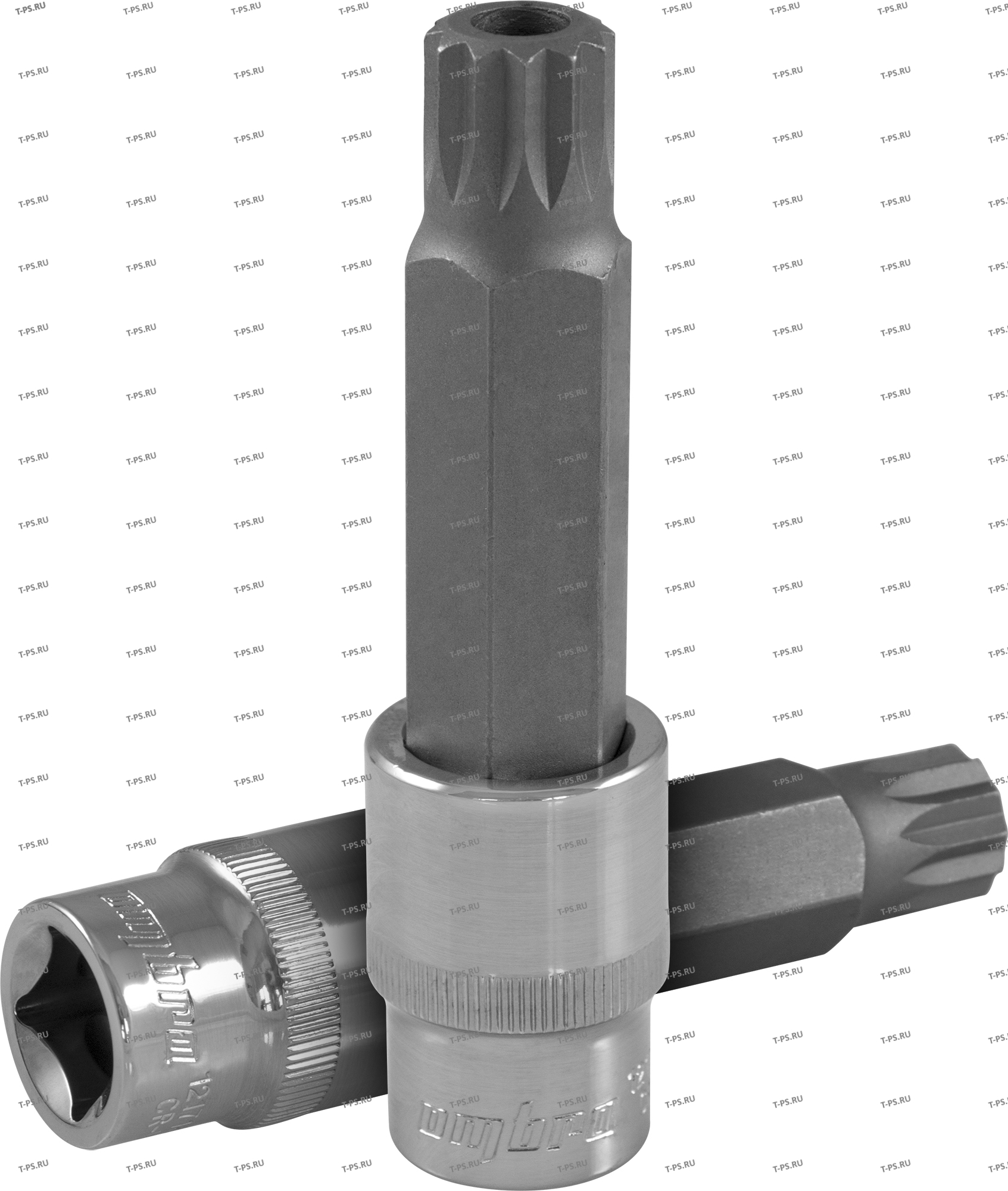 121716T Насадка торцевая 12DR с вставкой-битой TAMPERPROOF SPLINE, M16H, 100 мм