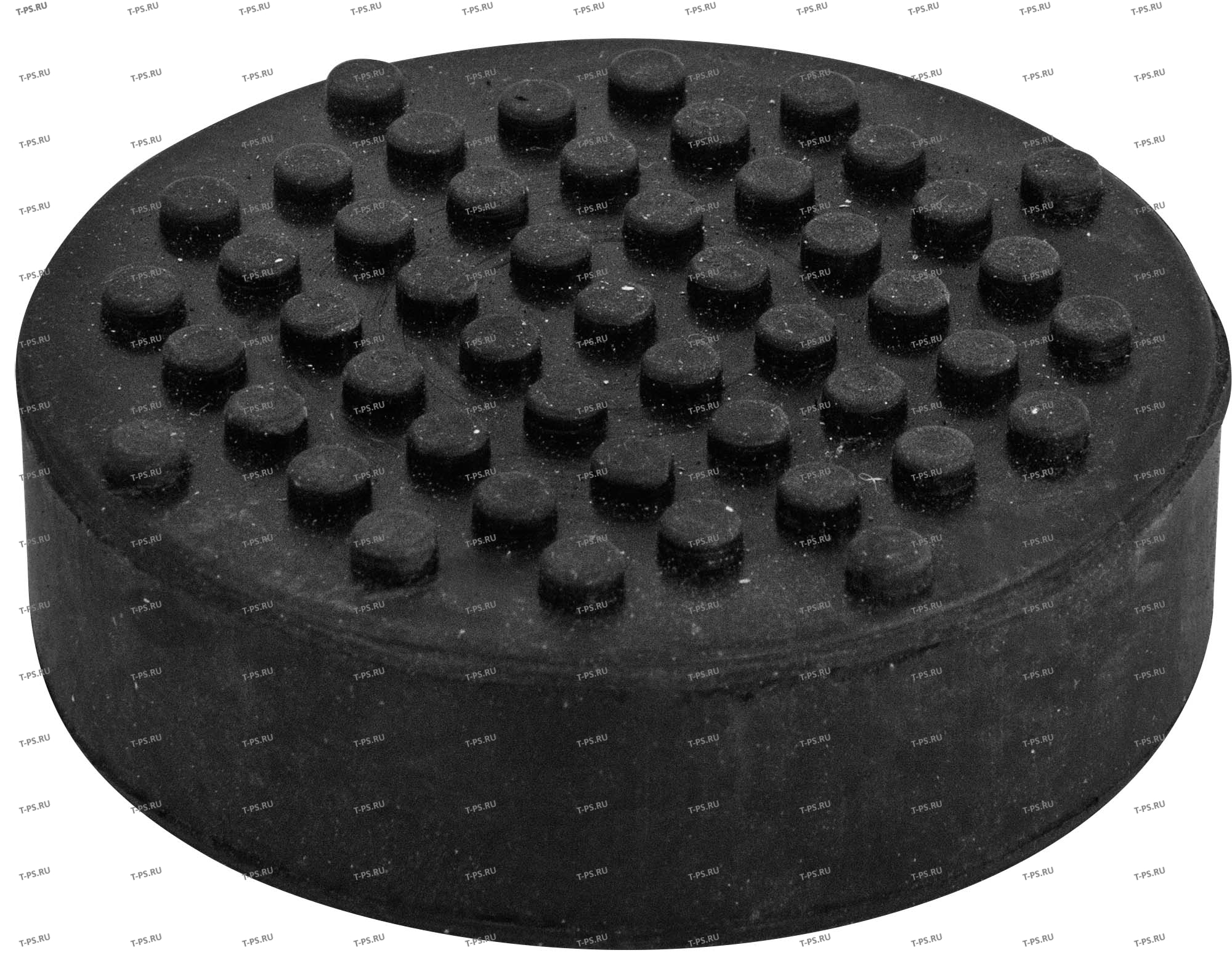 OHT1070 Опора резиновая для подкатных домкратов, D-72 мм, H-32 мм