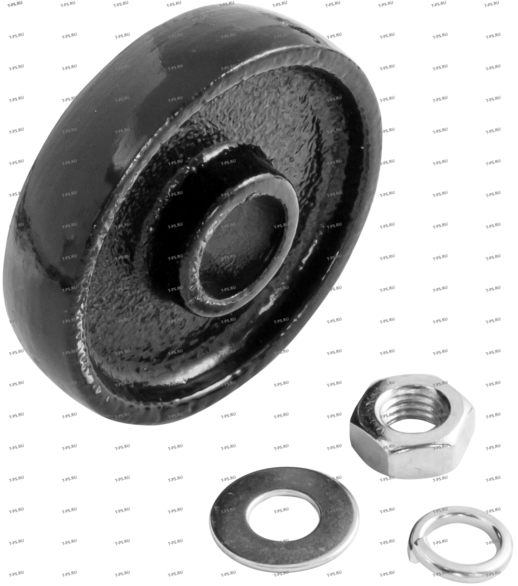 OHT202WF Неповоротное колесо для подкатных домкратов OHT202OHT202C