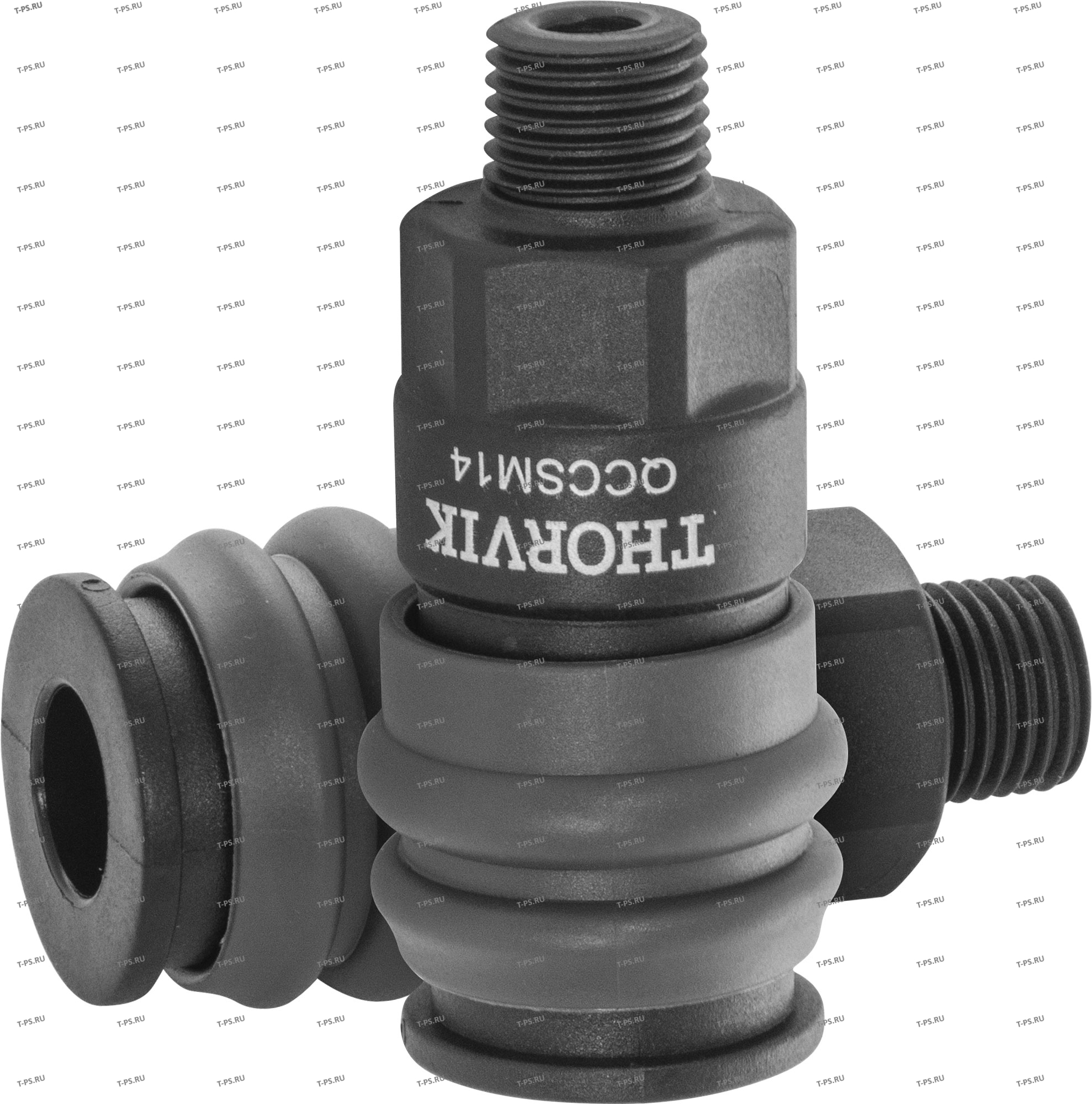 QCCSM14 Муфта БРС европейского типа с наружней резьбовой частью BSPT 14