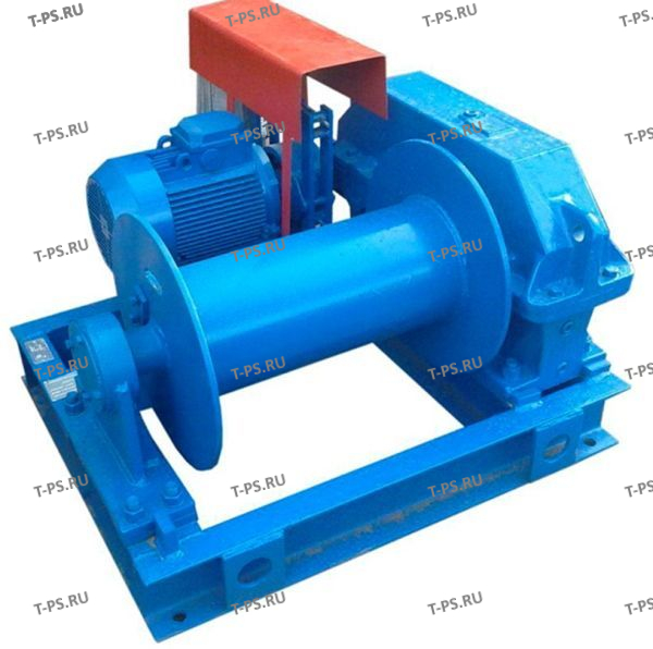 Лебедка тяговая ТЭЛ-1 гп 1000 кг Н-50 м (без каната)