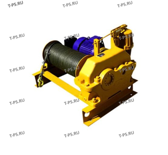 Лебедка монтажная ЛМ-1,5 гп 1500 кг Н-100 м (без каната)