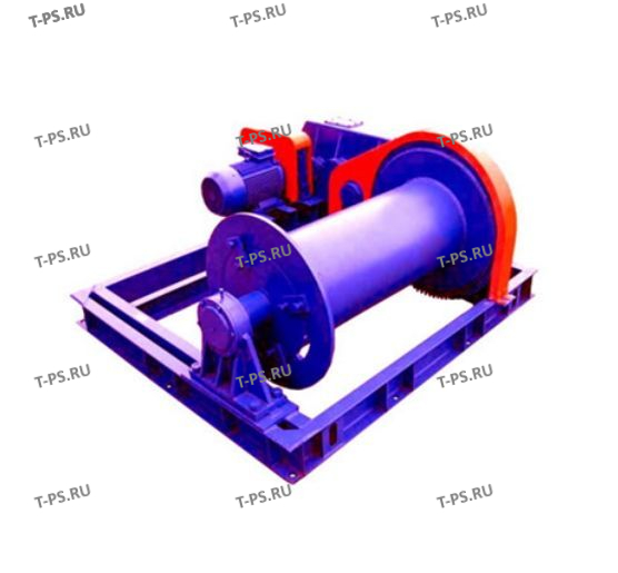 Лебедка монтажная ЛМ-8А гп 8000 кг Н-250 м (без каната)