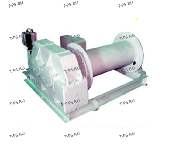Лебедка тяговая ТЭЛ-10Б гп 10000 кг Н-670 м (без каната)
