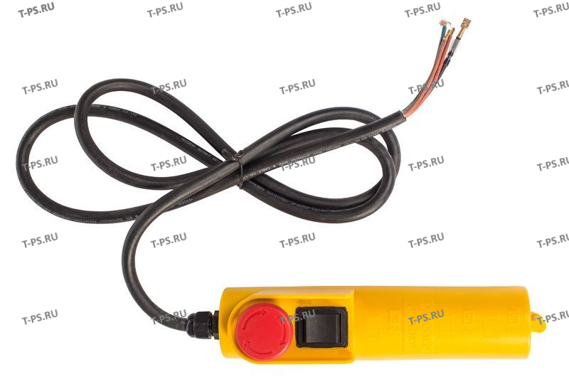 Пульт управления для талей электрических PA 6001200 2 кнопки+стоп (С 80uF)