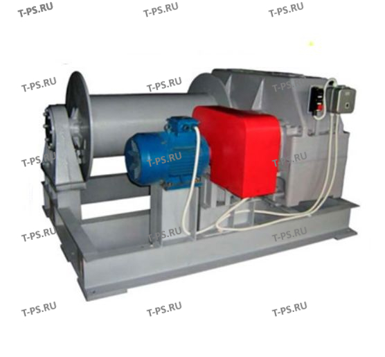 Лебедка тяговая ТЭЛ-8 гп 8000 кг Н-250 м (без каната)
