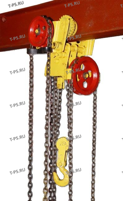 Таль ручная червячная передвижная ТРЧП 2,0 т 6 м ПБИ -40С +40С