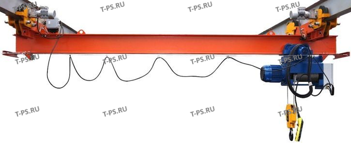 Кран мостовой однобалочный подвесной однопролётный гп 3,2 т пролет 7,5 м