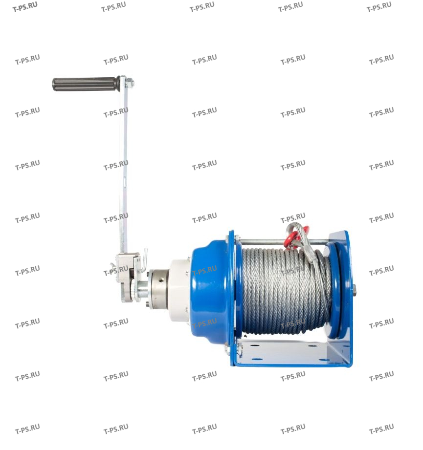 Лебедка ручная TOR ЛТ-1 (JHW) гп 1,0 т длина троса 15 м