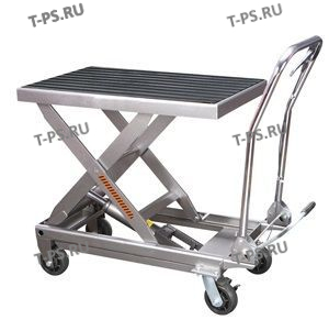 Стол подъемный передвижной 750 кг 442-1000 мм TOR BS75S (нержавеющая сталь)
