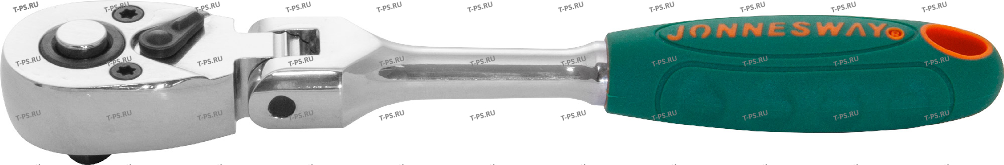 R4102 Рукоятка трещоточная с шарниром 14DR, 36 зубцов, 155 мм