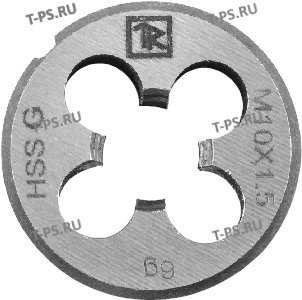 MDG305 Плашка D-DRIVE круглая ручная с направляющей в наборе М3х0.5, HSS, Ф25х9 мм